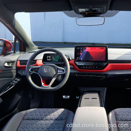 Hot Selling New Energy EV Four Wheels Car Electric VW ID.4x 450km  SUV Car Electric Car